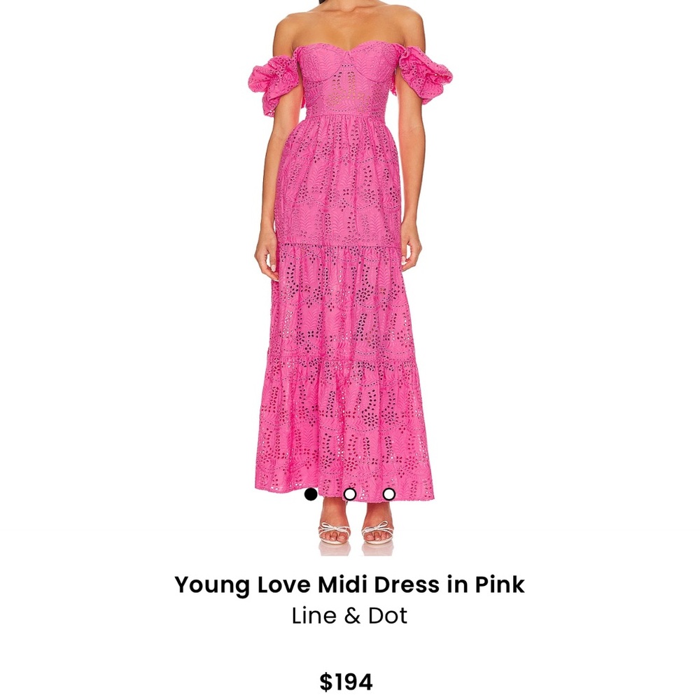 Line & Dot - Young Love Midi Dress